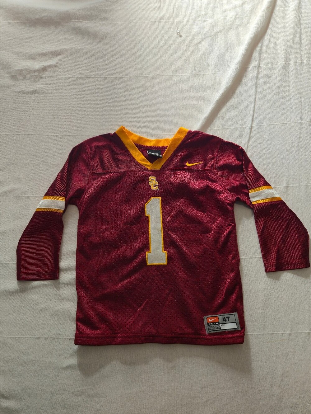 Nike USC Trojans 4T Youth Football Jersey
